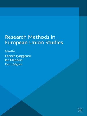 cover image of Research Methods in European Union Studies